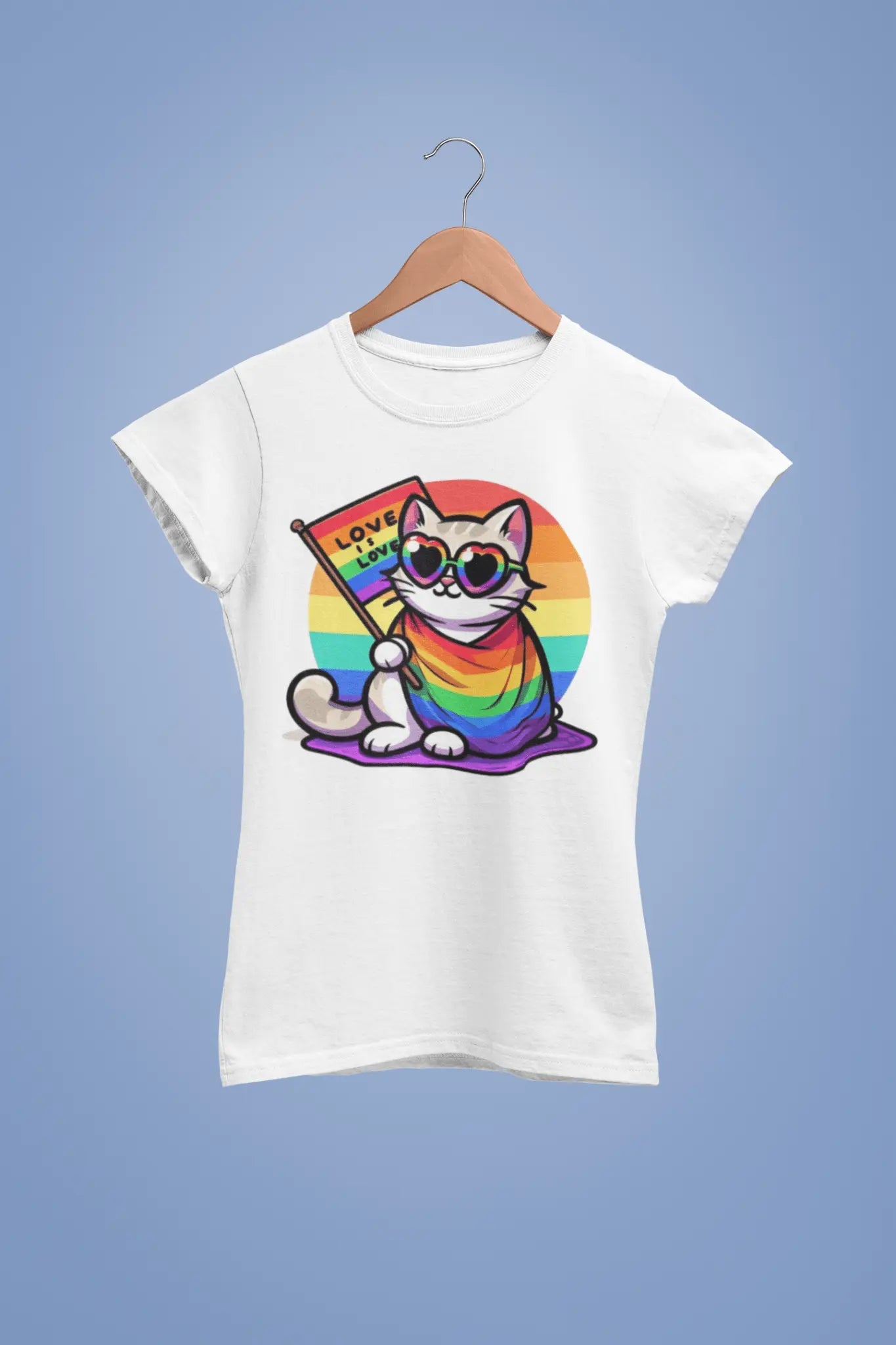 Pride Cat T-shirt