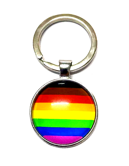 8 Colour Pride Keyring