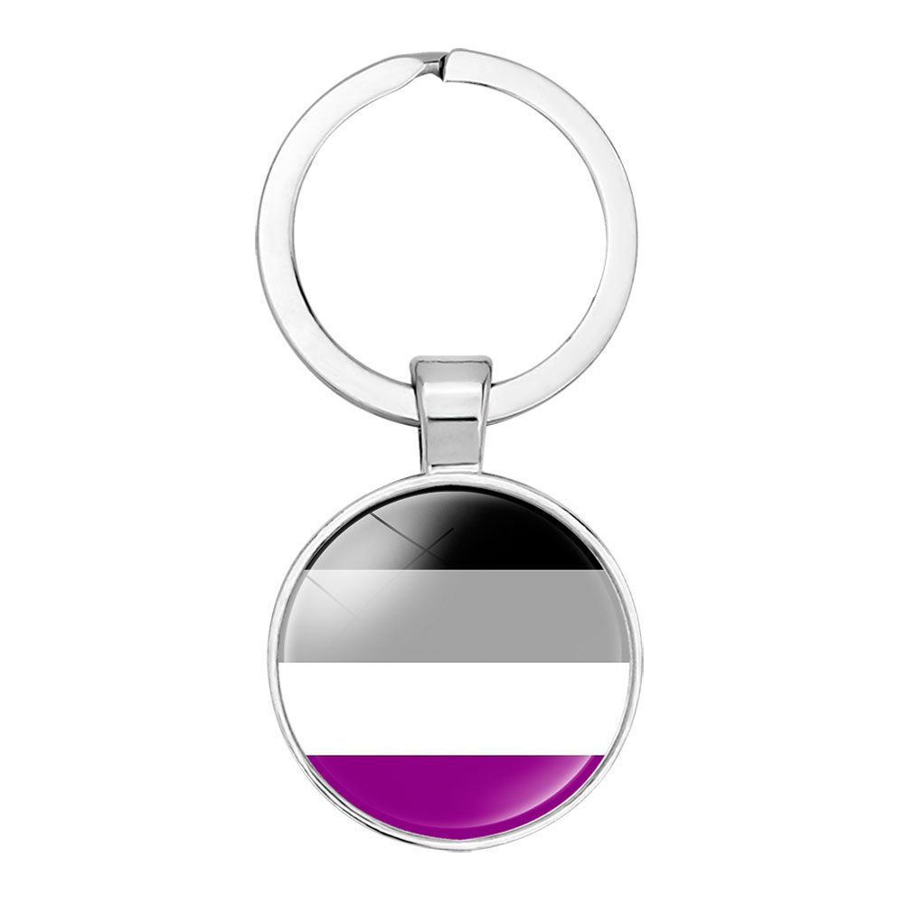 Asexual Keyring