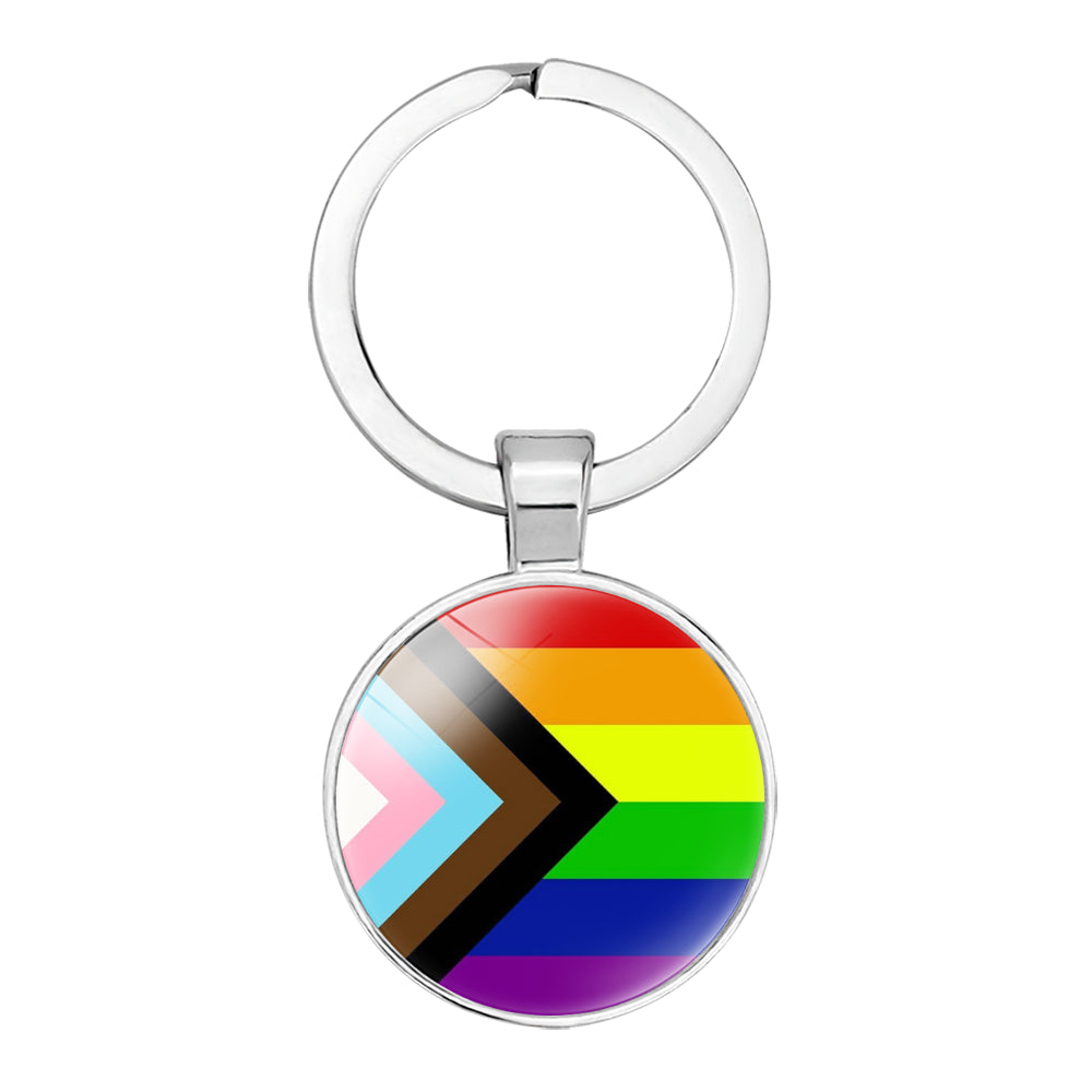 Progess Pride Keyring