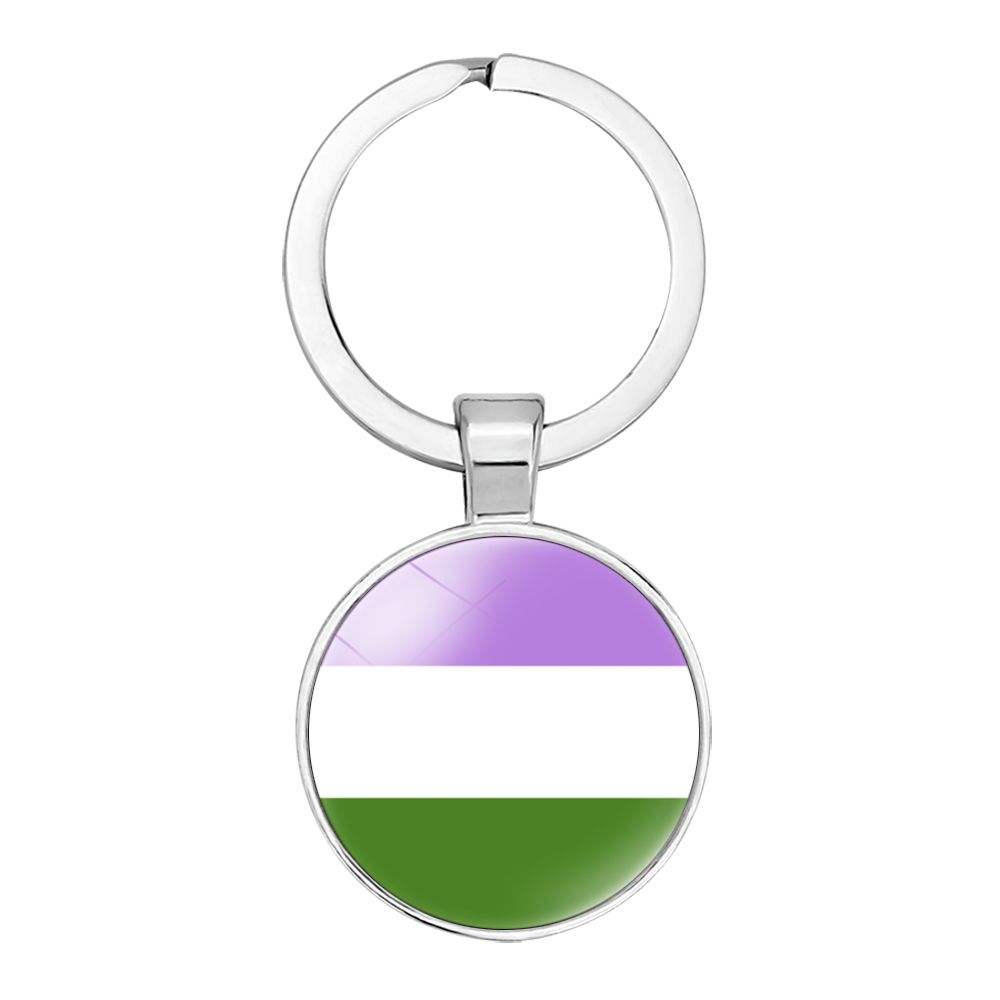 Genderqueer Keyring