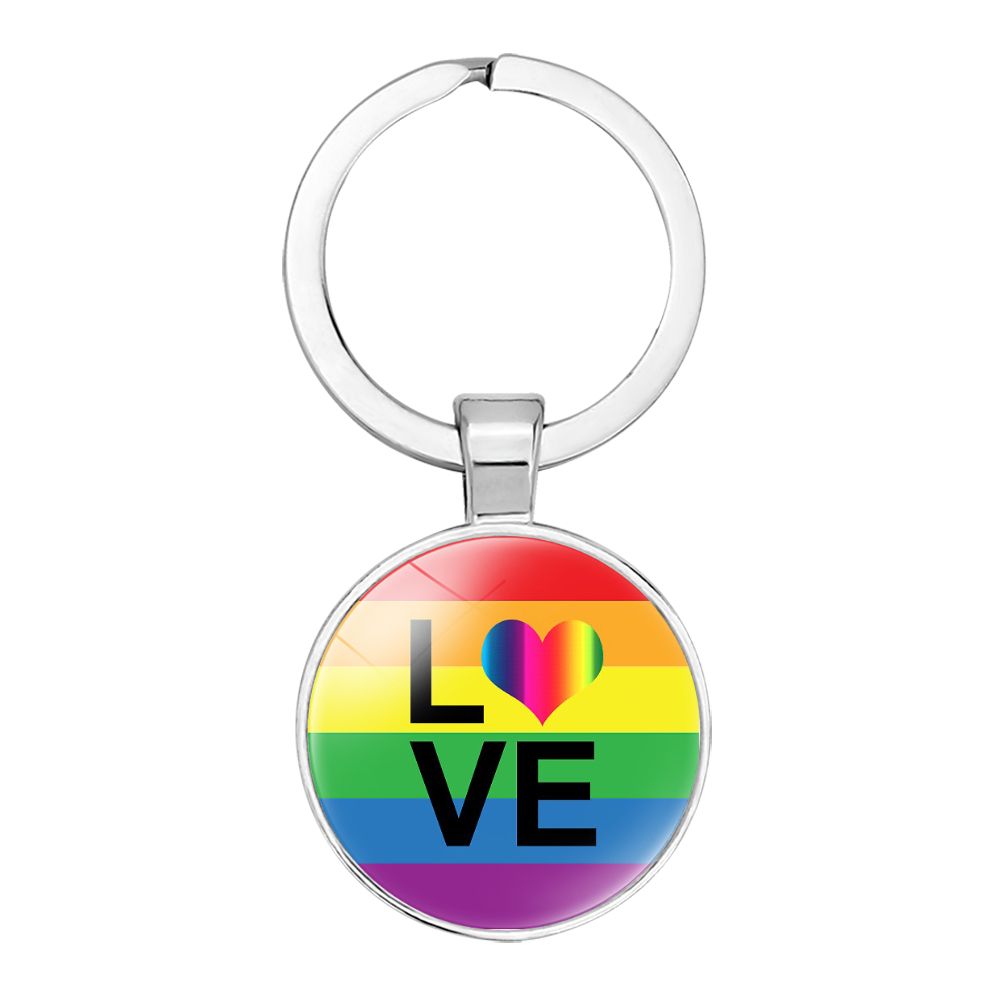 Pride Love Keyring