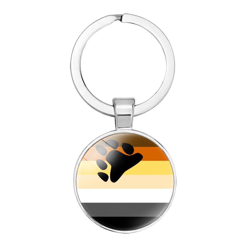 Bear Pride Keyring