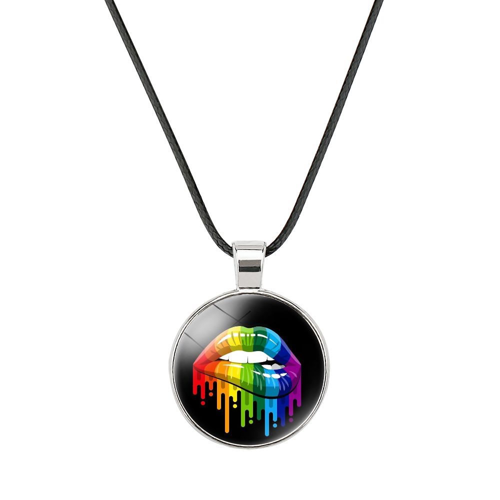 Pride Lips Necklace