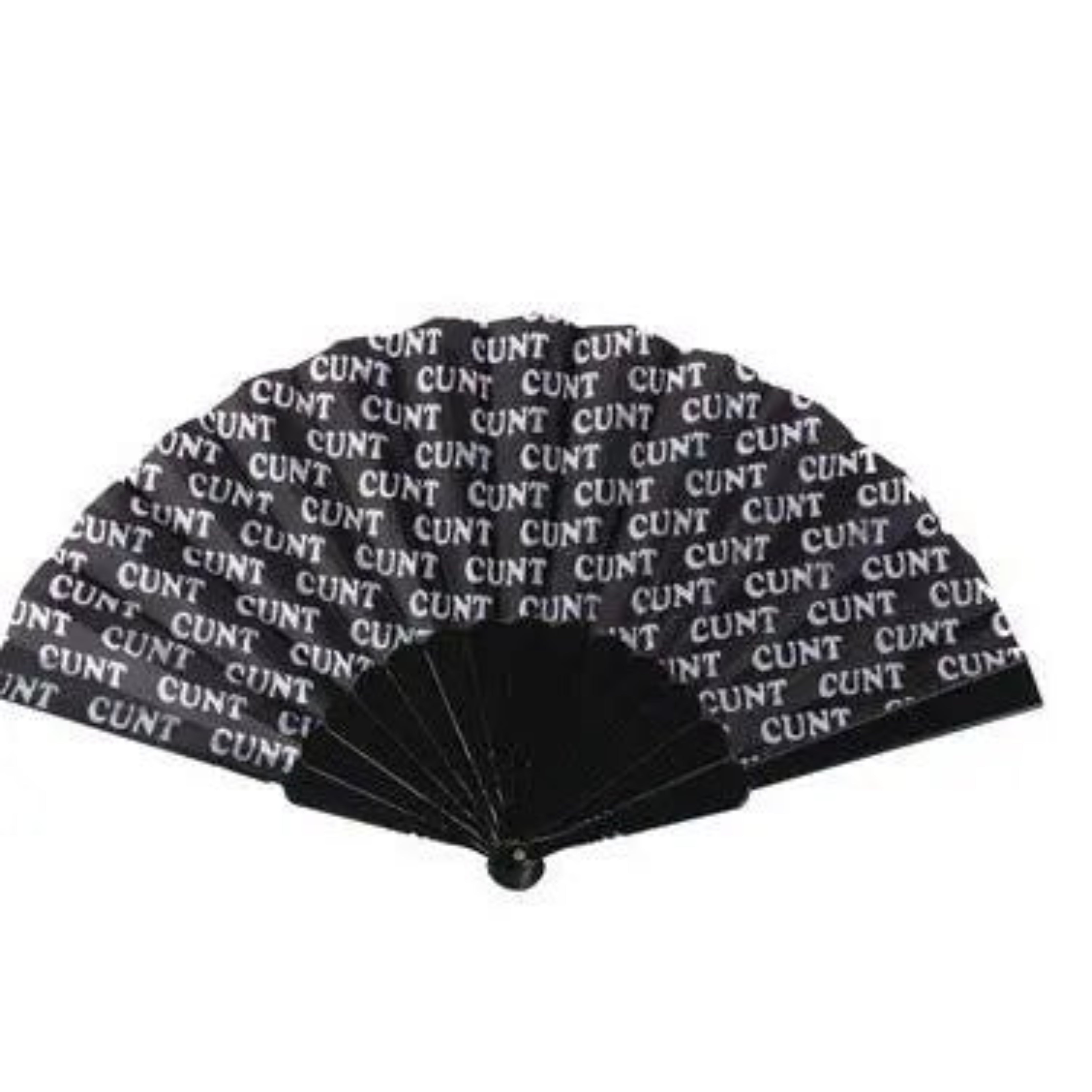 C*nt Print Folding Fan