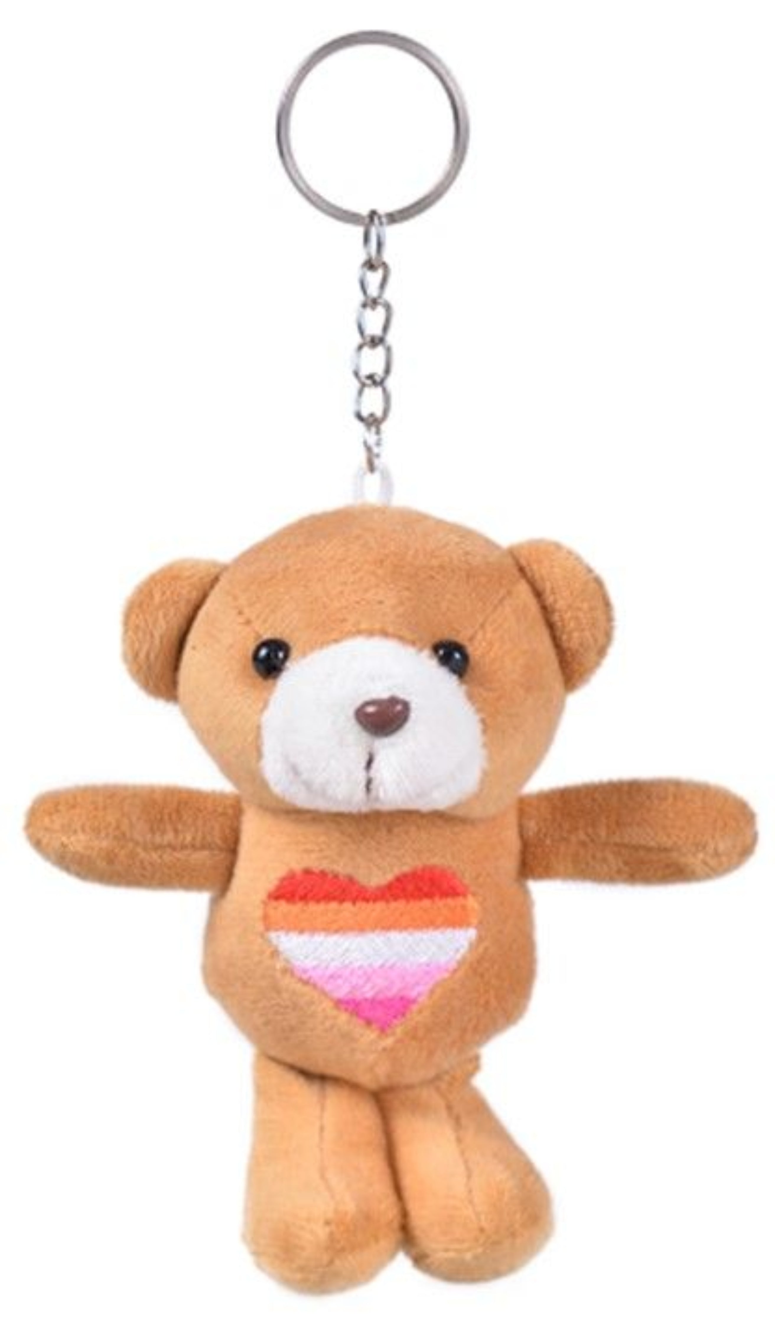 Lesbian Teddy Bear Keychain