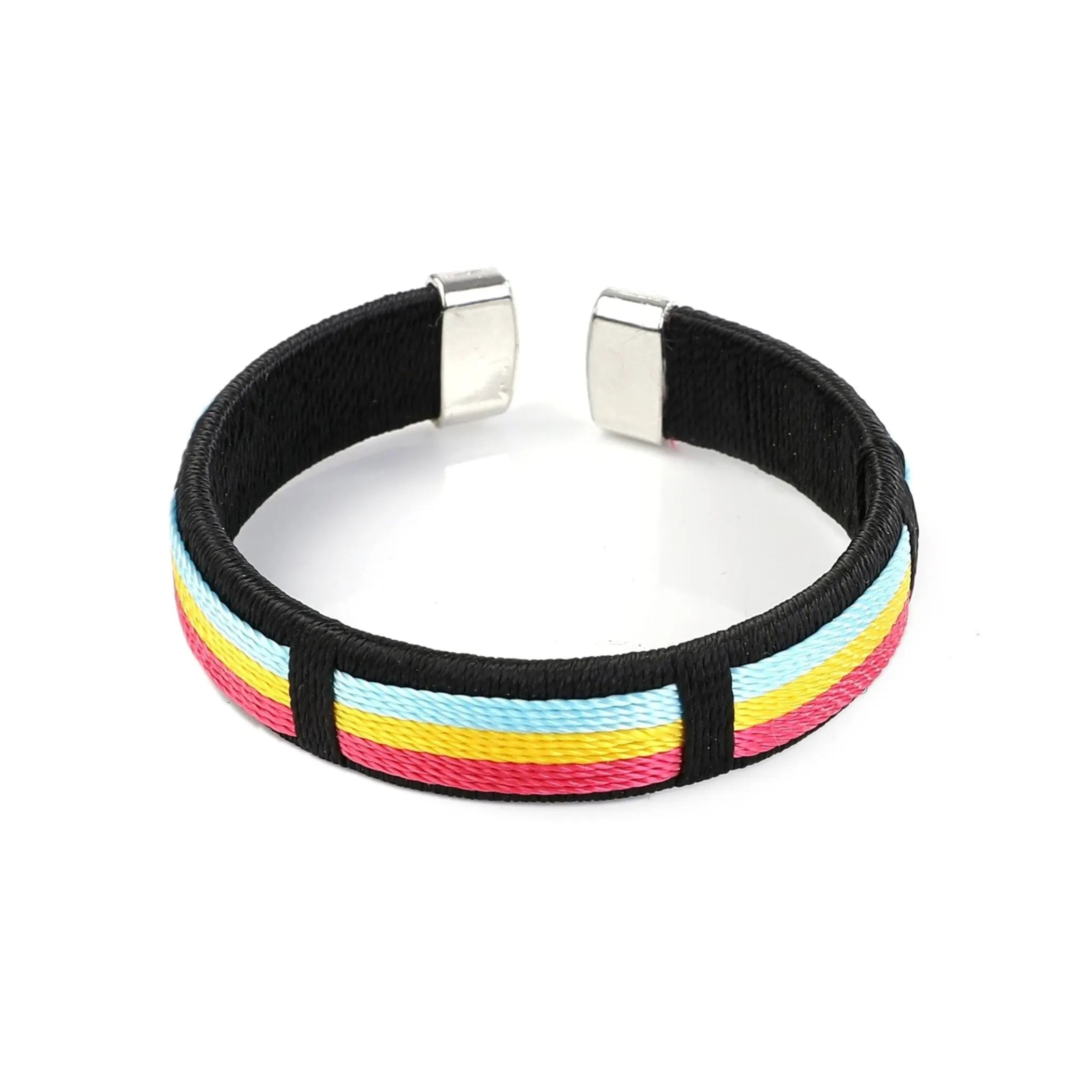 Pansexual Pride cuff
