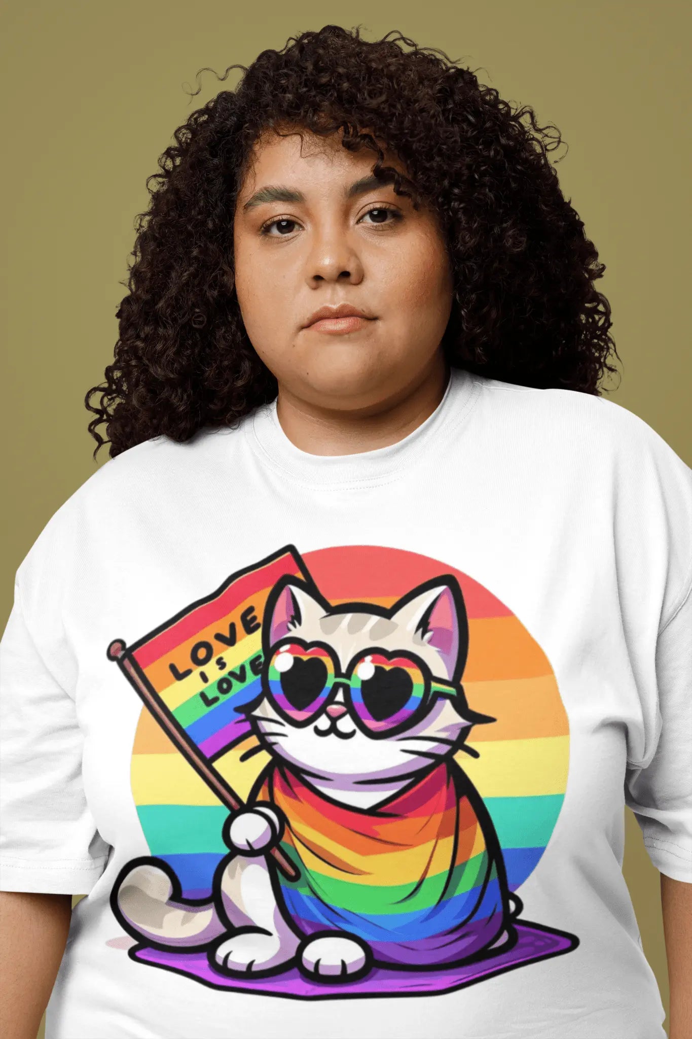 Pride Cat T-shirt
