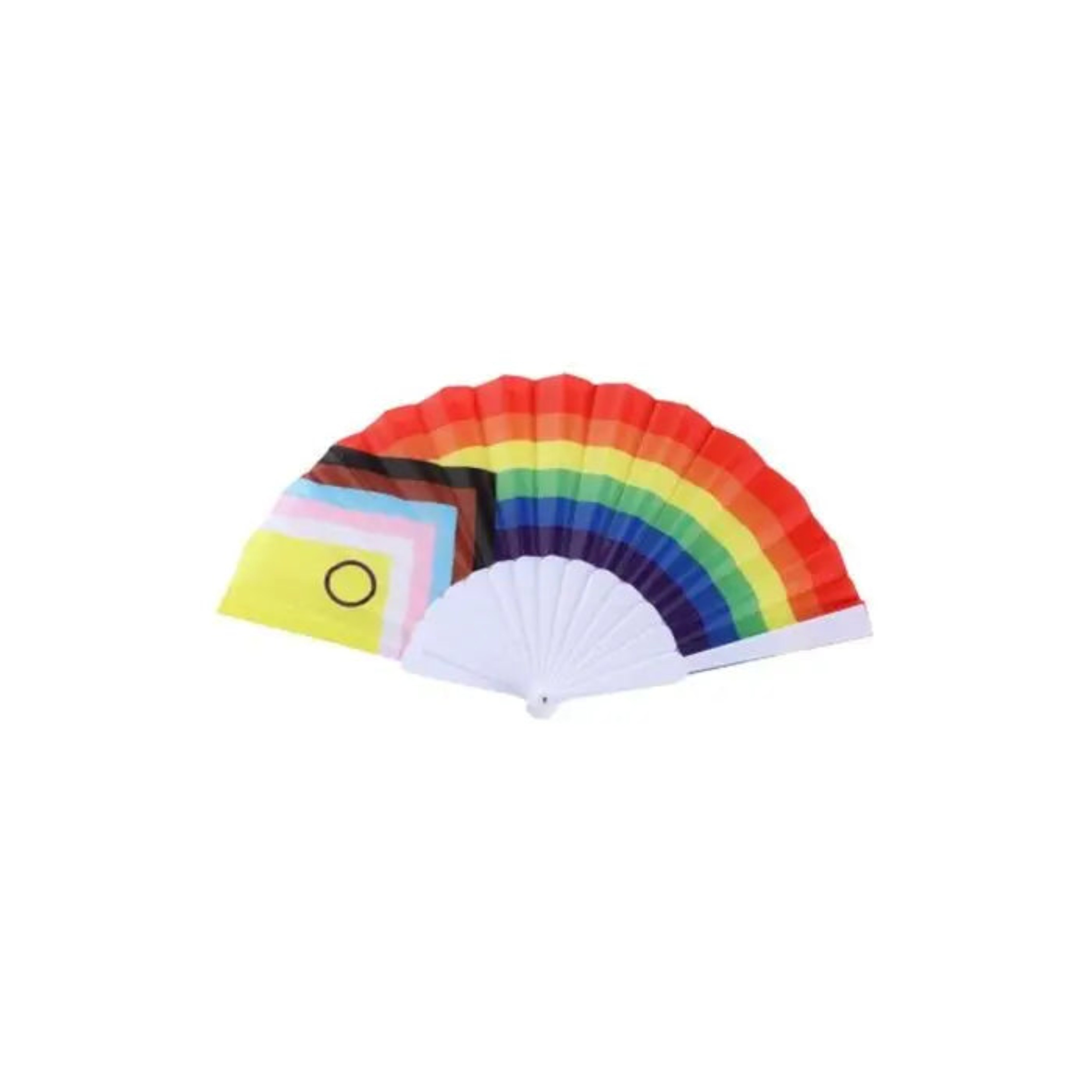 Progress Pride Fan