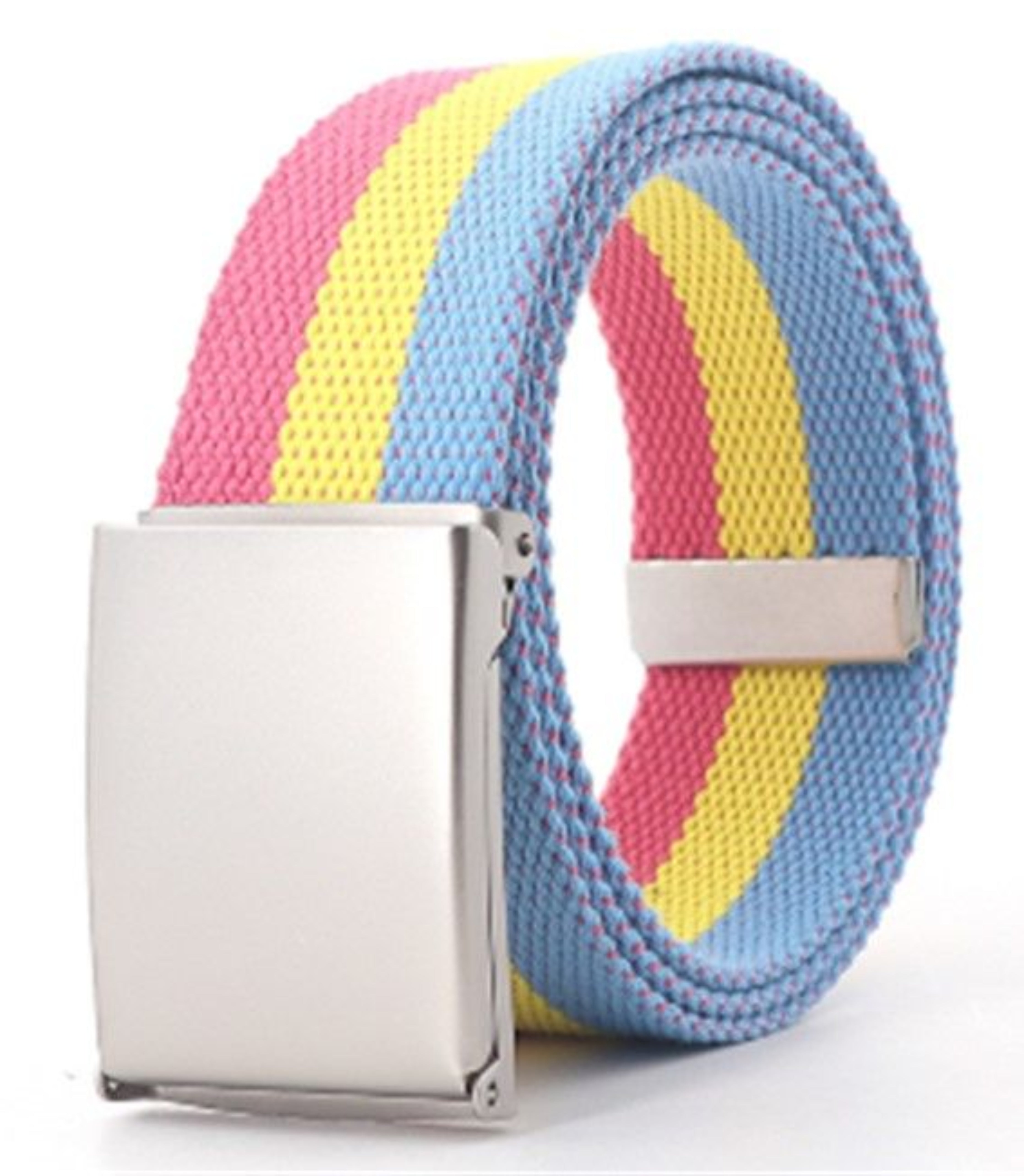 Pansexual Pride Webbing Belt