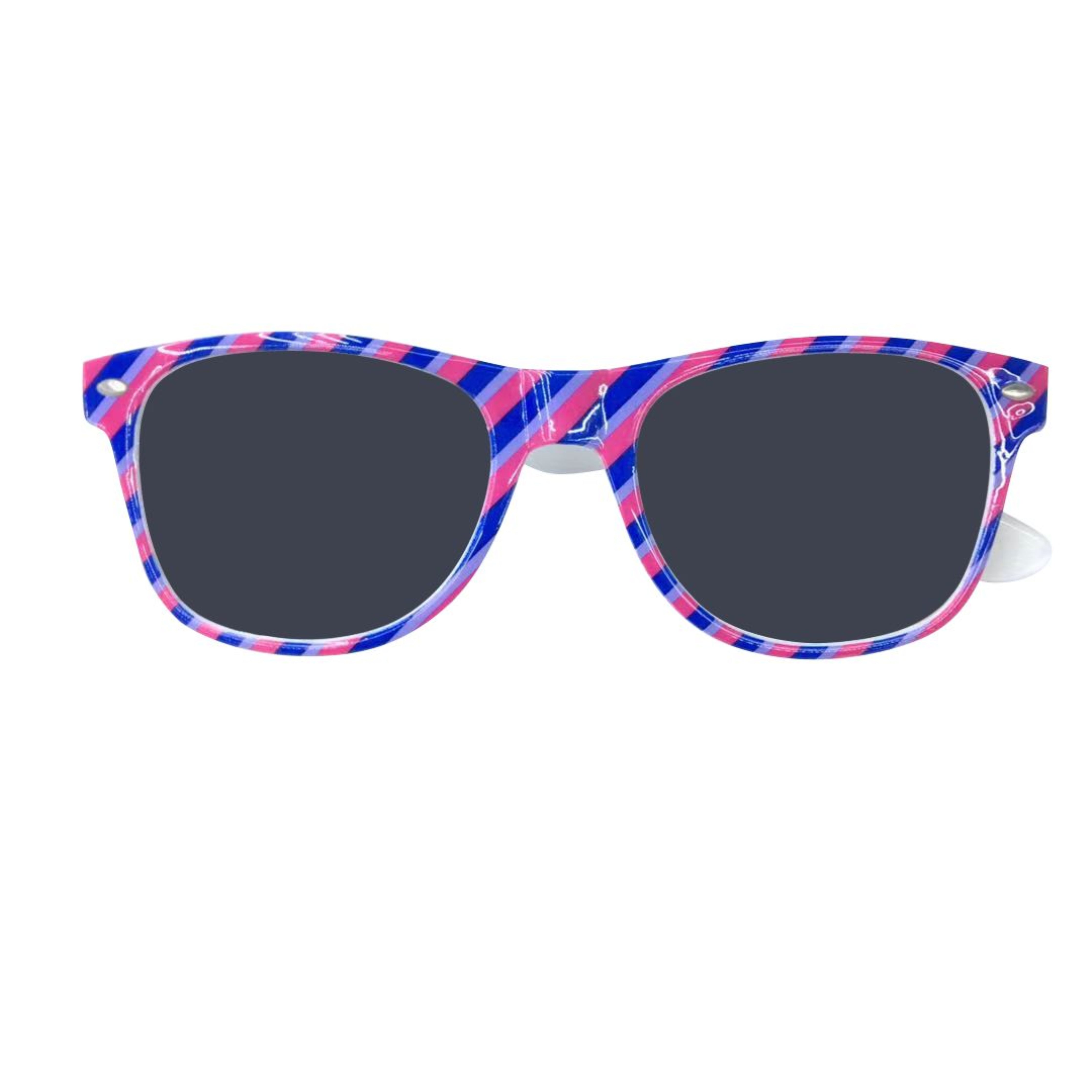Bisexual pride wayfarers