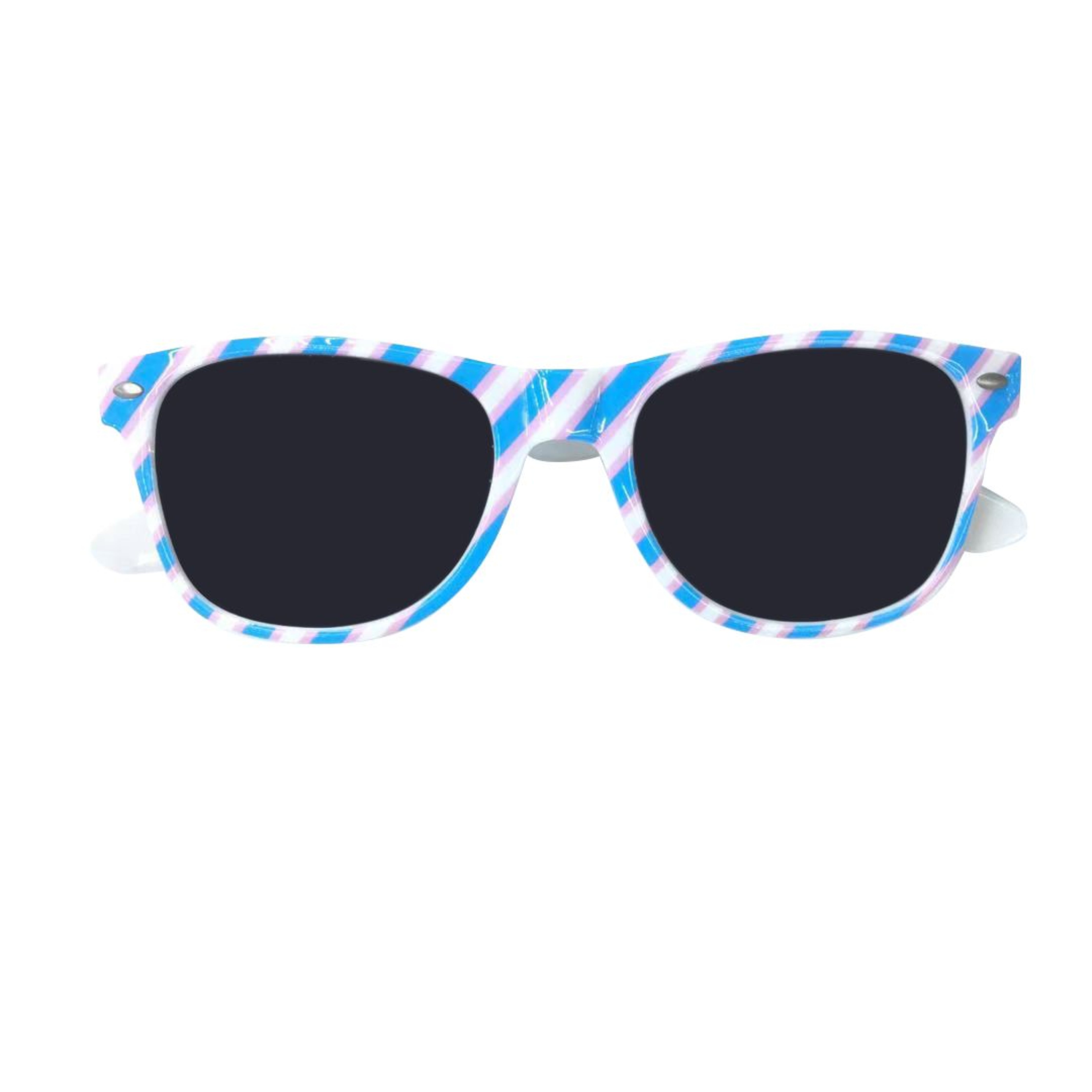 Trans pride wayfarers